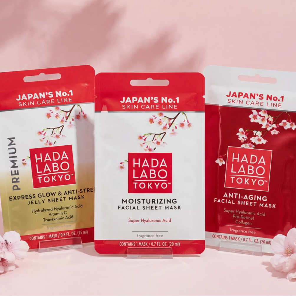 HADA LABO - Express Glow & Anti-Stress Jelly Sweet Mask (1pc)