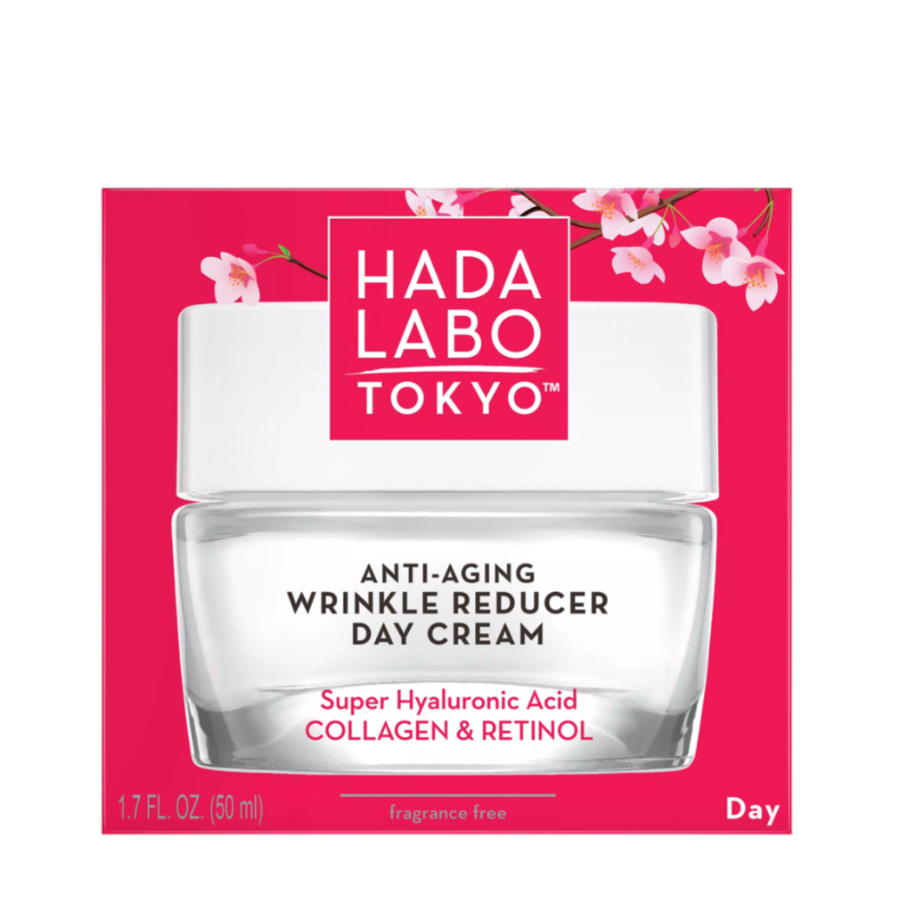 HADA LABO - Anti Aging Wrinkle Reducer Day Cream 50mL
