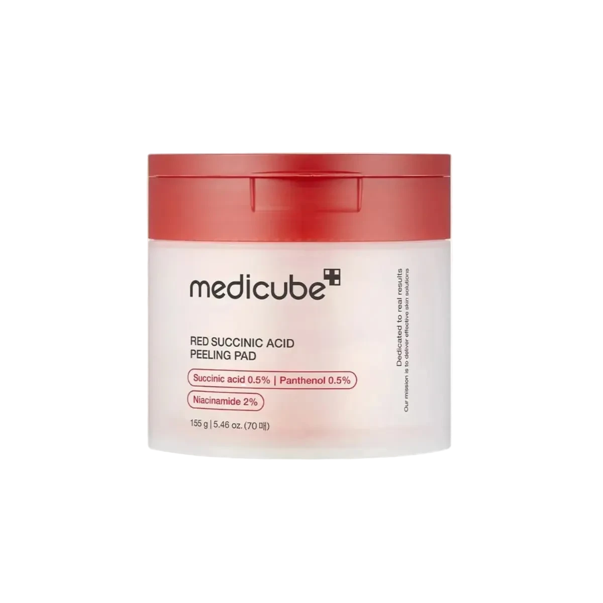 MEDICUBE - Red Succinic Acid Peeling Pad (70pcs)