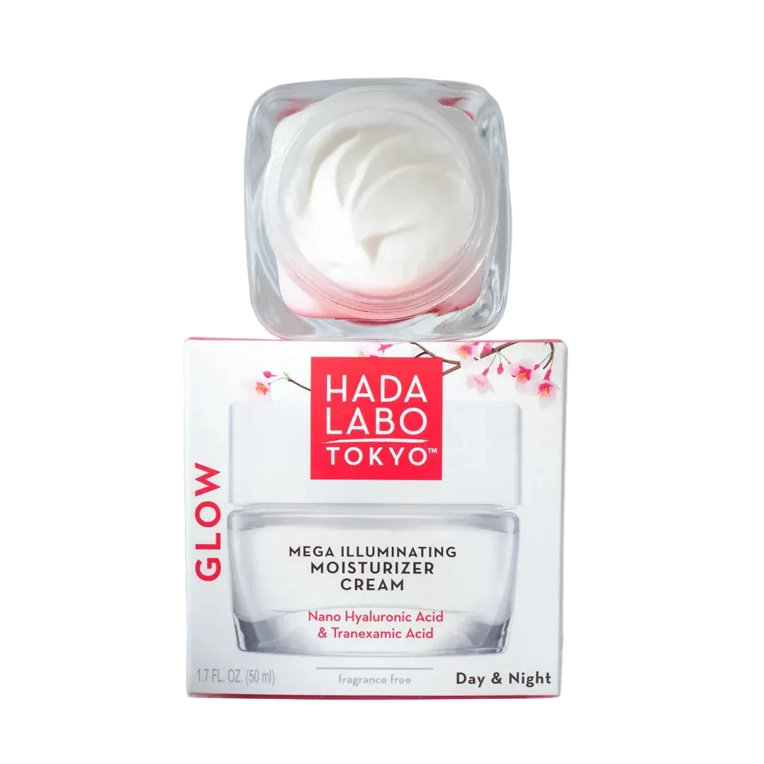 HADA LABO - Méga Illuminating Moisturing Cream 50mL