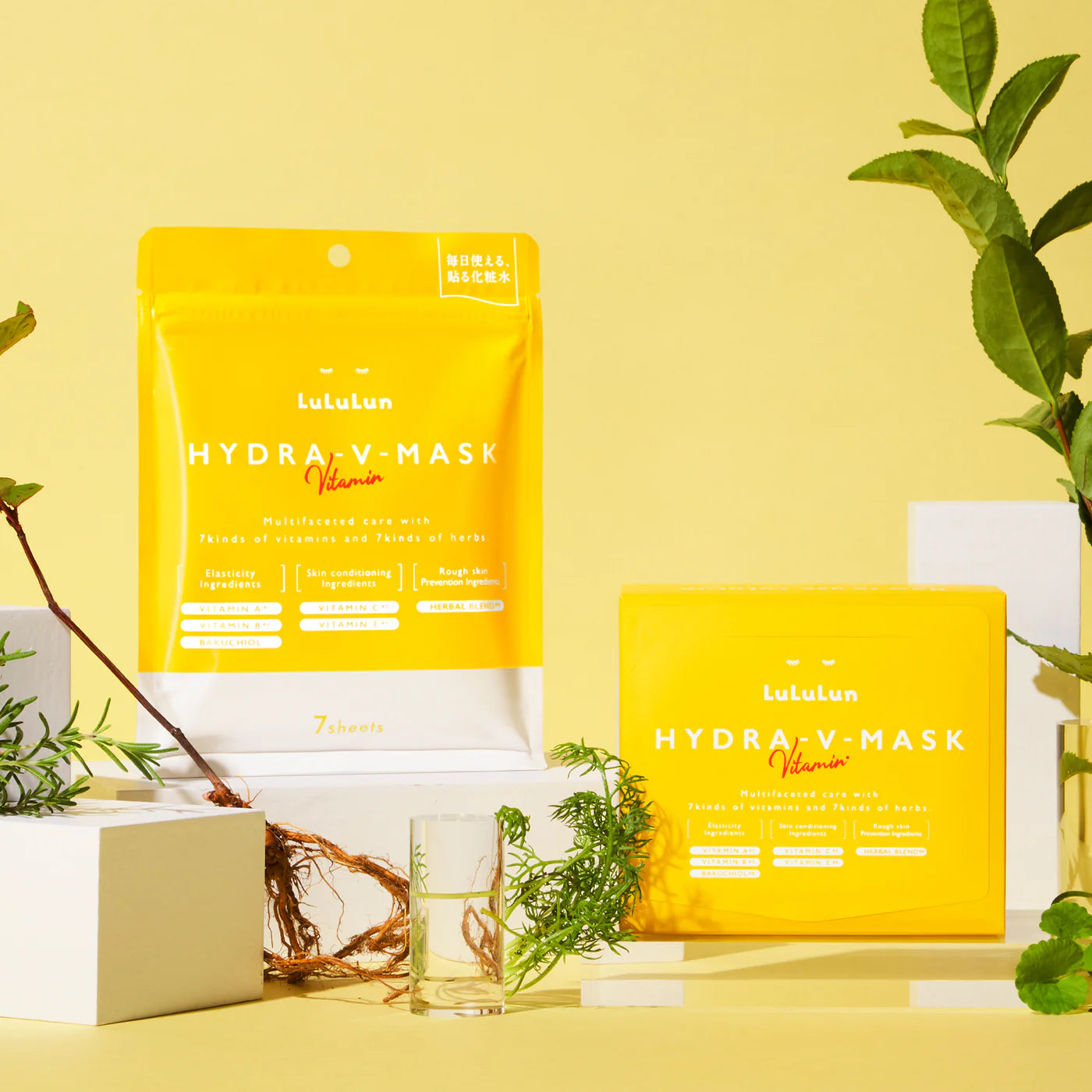 LULULUN - Hydra-V Sheet Mask Vitamins