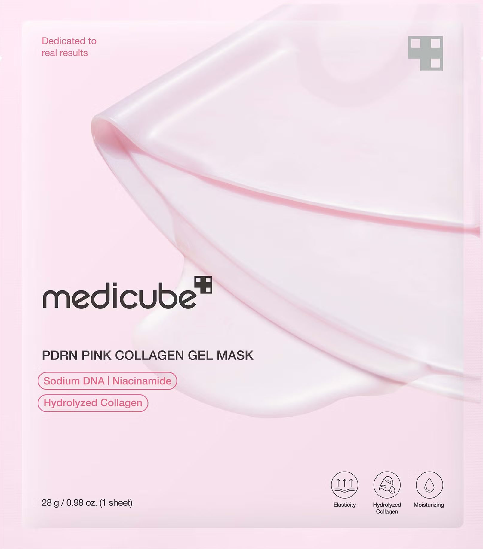 MEDICUBE - PDRN Pink Collagen Gel Mask 4pcs