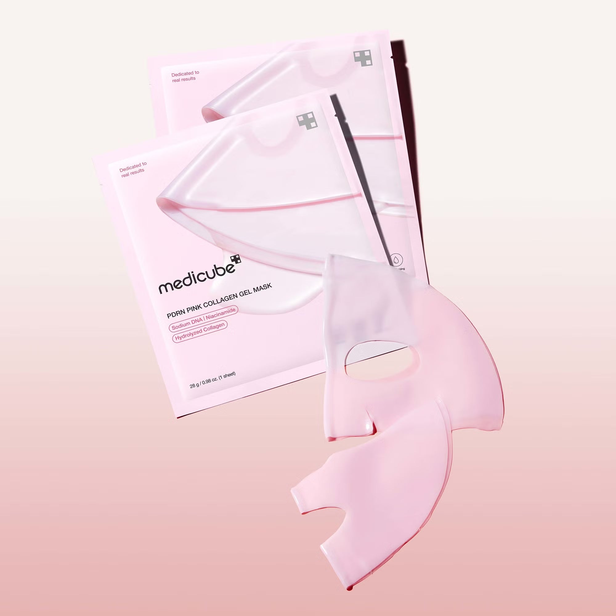 MEDICUBE - PDRN Pink Collagen Gel Mask 4pcs