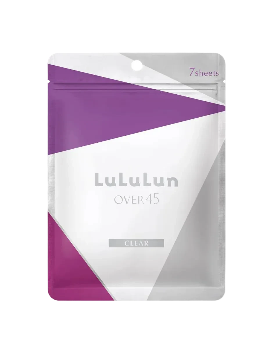 LULULUN - Over45 Sheet Mask Clear