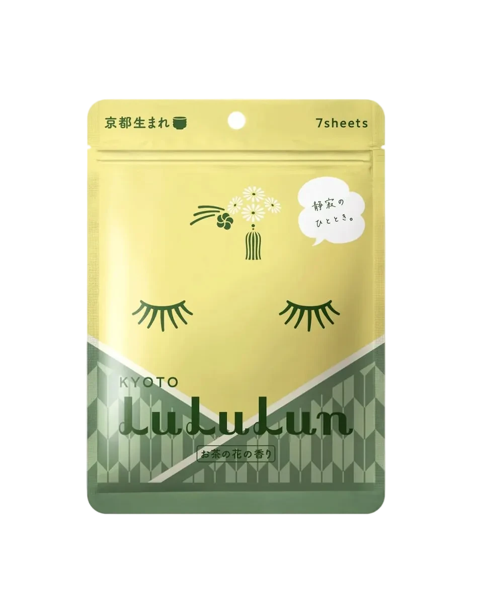 LULULUN - Sheet Mask Kyoto Green Tea (7pcs)